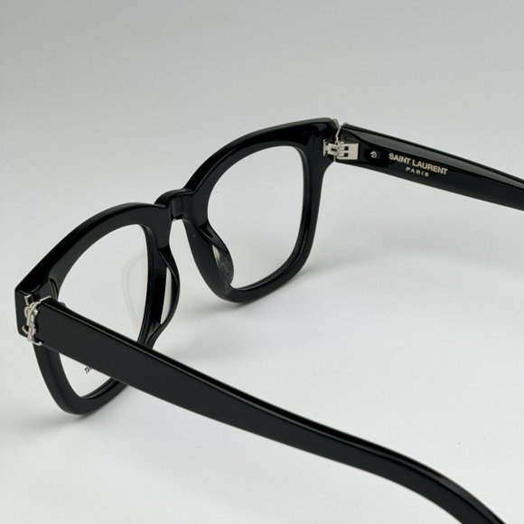 Saint Laurent SLM124 OPT 001 BRAND NEW Eyeglasses Black Cat Eye Unisex - Picture 9 of 12